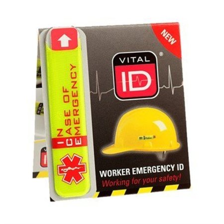 NMC Ice Hard Hat Label HH205